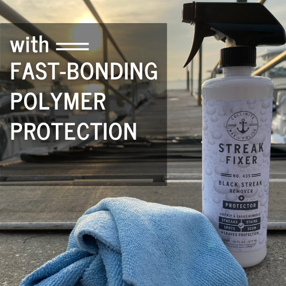 With fast-bonding polymer protection