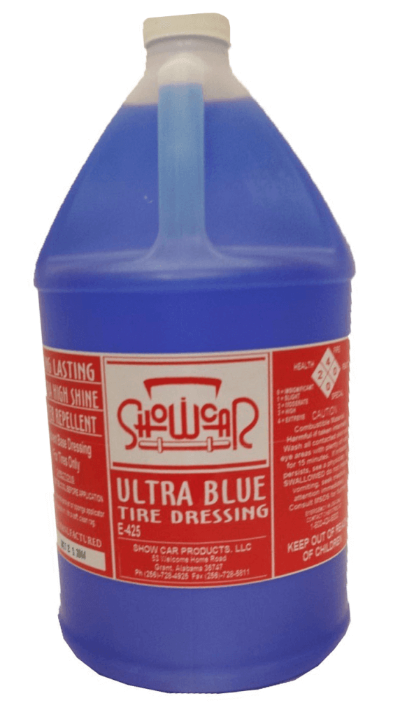 Show Car Ultra Blue Tire Shine