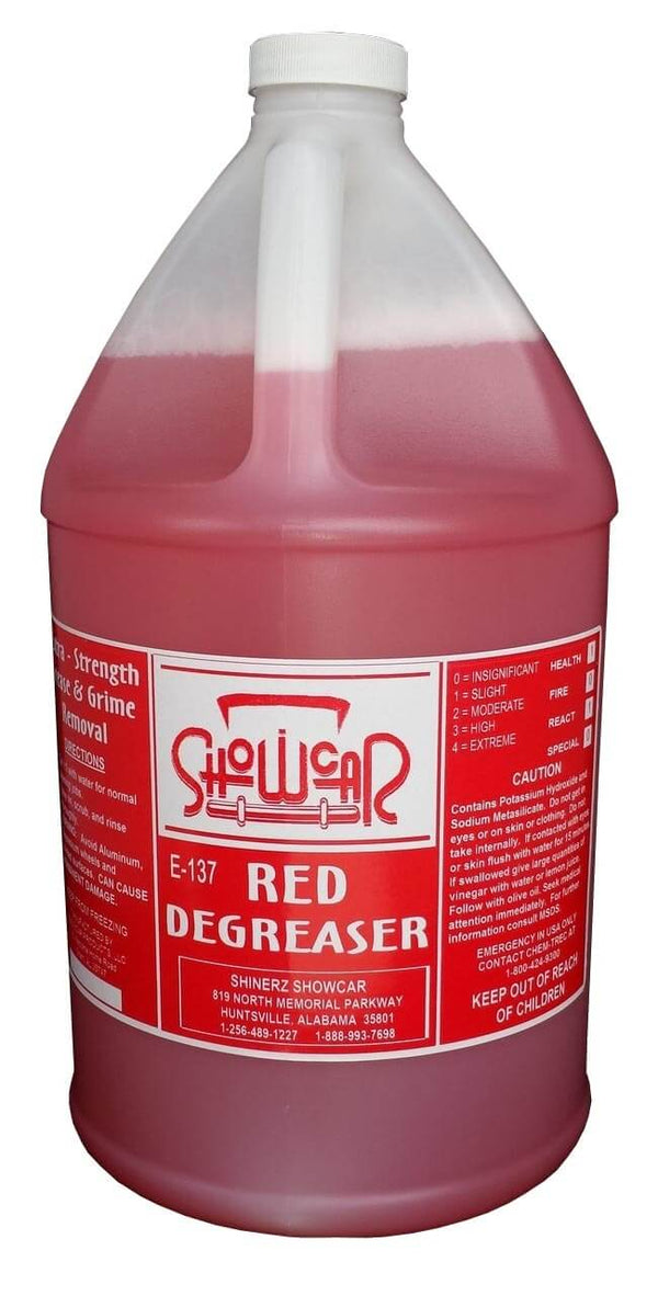 Show Car Red Degreaser