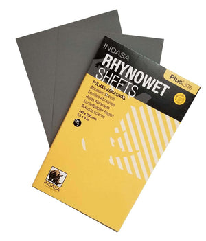 Indasa RhynoWet PlusLine Sandpaper Wet/Dry Half Sheet