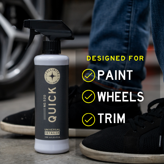 Designed for paint, wheels, and trim