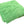 Green 500gsm microfiber towel