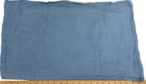 Blue Huck Recycled Surgical Towel