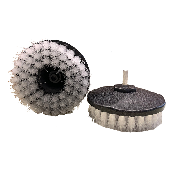 White Drill Brush