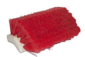 Magnolia 186-R Nylon Automotive Washing Brush Red BiLevel