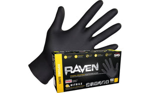 Raven Nitrile Gloves with box