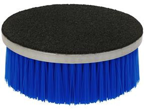 Loop Back Rotary Brush with Blue Polypropylene Bristles 5"