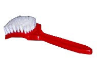 Hi-Tech Red Nylon Whitewall Brush WWBN-1