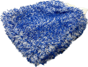 Reli Trusted Blue Peacock Microfiber Wash Mitt